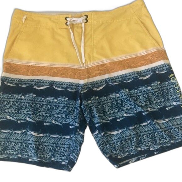 AFTCO Fishing Board Shorts Size 38 Swim Trunks - Picture 2 of 7